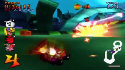 Crash Team Racing - Aventure - Plage Soleil : Tubes Roo