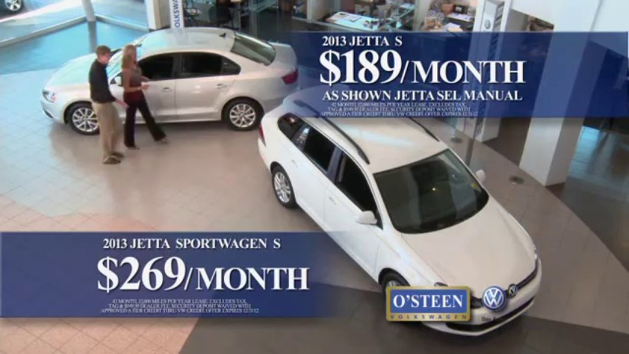 O'Steen VW Jetta Sign then Drive