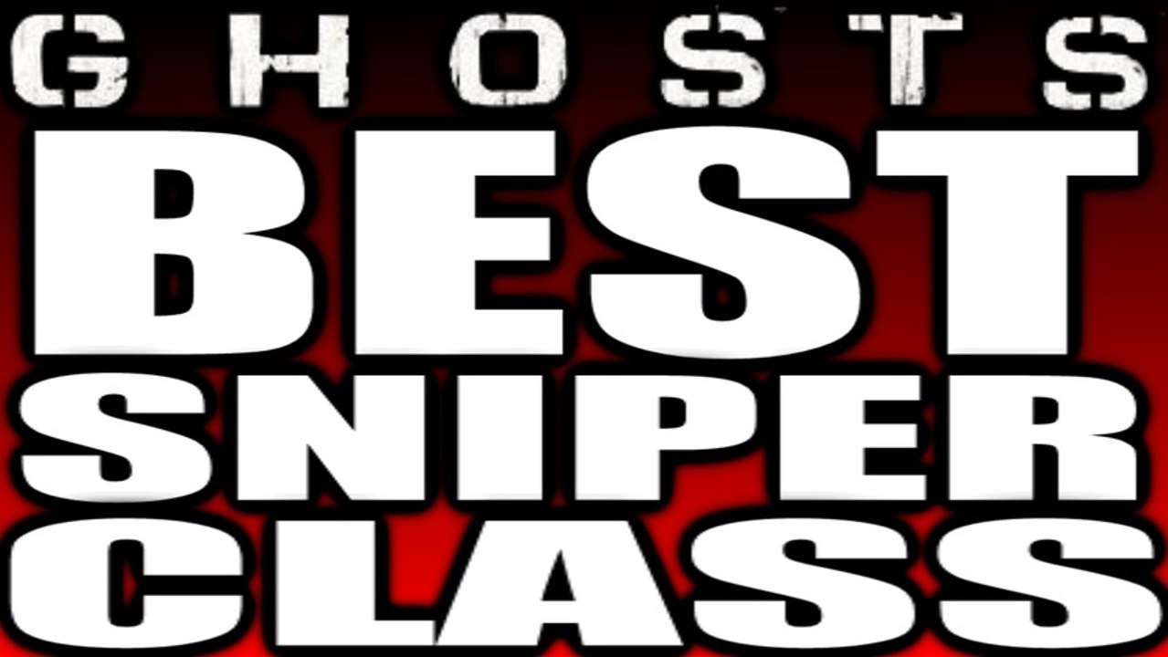 Call of Duty Ghosts : BEST Sniper Class! By Strypher V (COD GHOSTS BEST SNIPER CLASS)