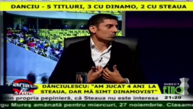 Ionel Dănciulescu V la FANATIK Show (13.11.2013)