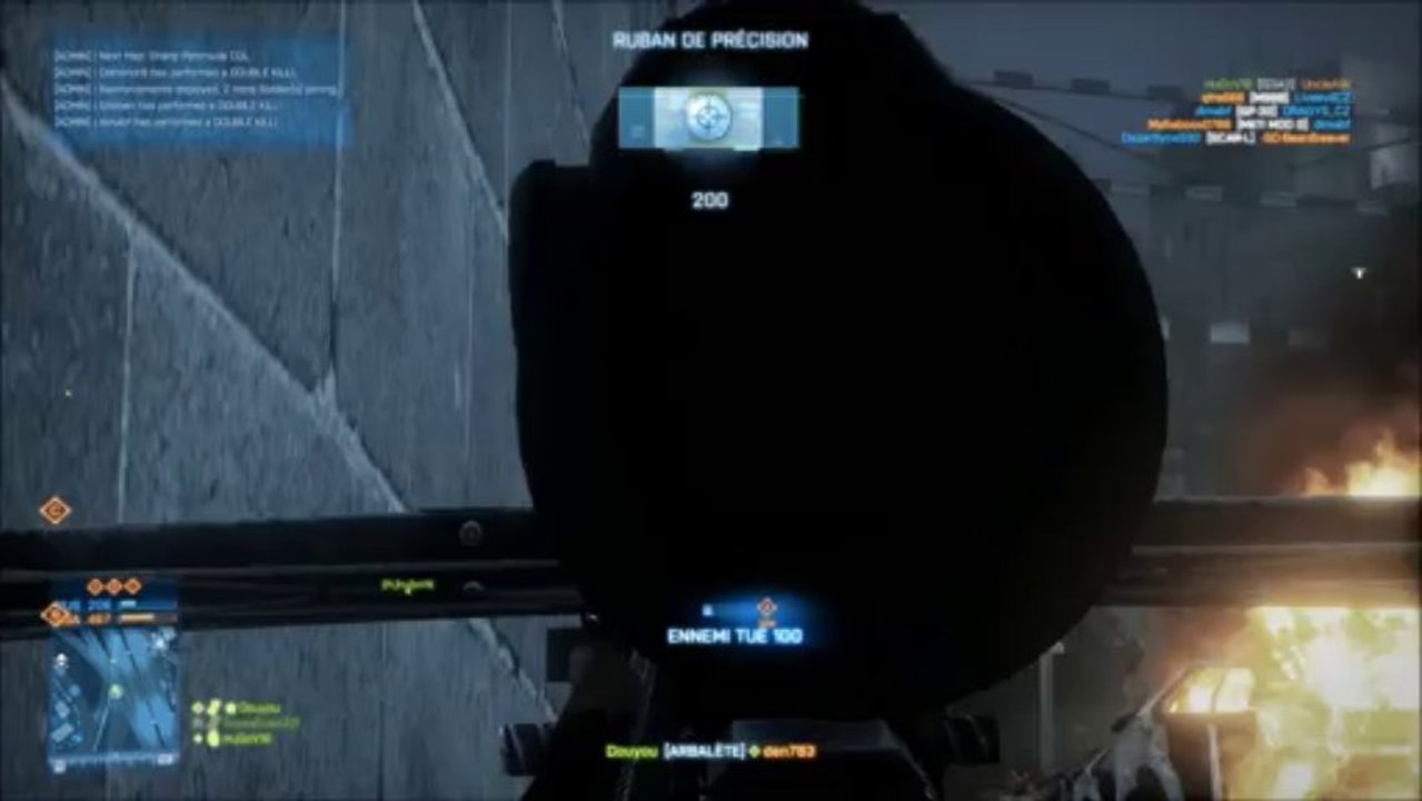 300m  à l'arbalète...hihiiiiiiiii