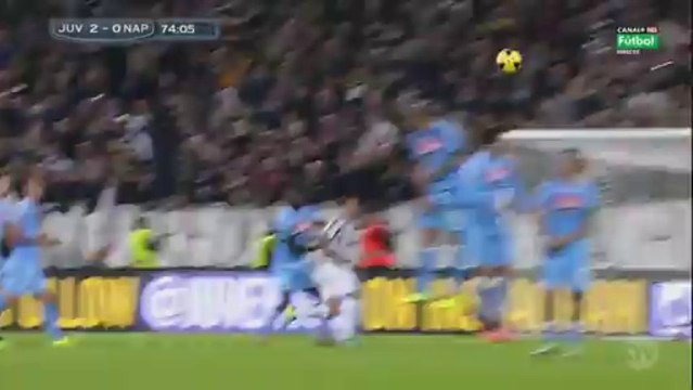 Punizione Pirlo Juventus-napoli telecronaca in spagnolo