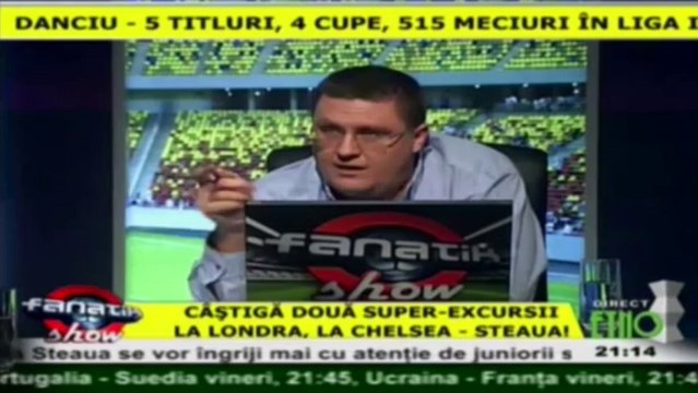 Ionel Dănciulescu VI la FANATIK Show (13.11.2013)