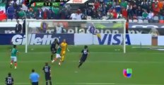 Gol de Paul Aguilar(Mexico) Vs Nueva Zelanda (1-0)