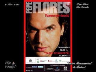 Pepe Flores Por Derecho en Mataró 2 Noviembre