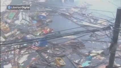 Download Video: El tifón Haiyan arrasa Filipinas