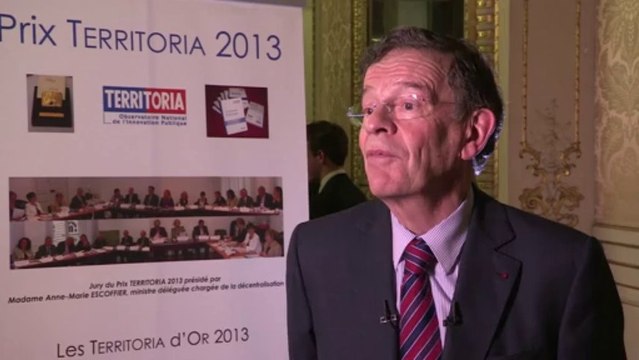 Prix TERRITORIA 2013 : François Kosciusko-Morizet