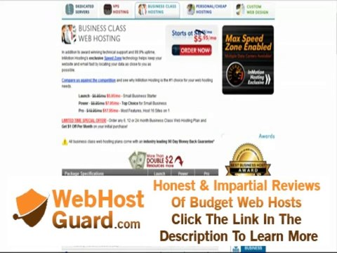 WebHosting Break Presents: InMotion Hosting Review