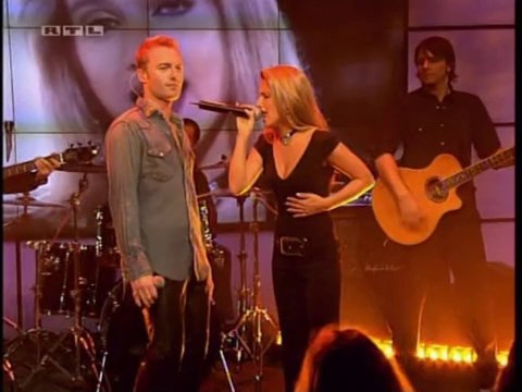 Ronan Keating feat. Jeanette Biedemrann - We´ve got tonight ( LIVE @ TOTP 23.11.2002)
