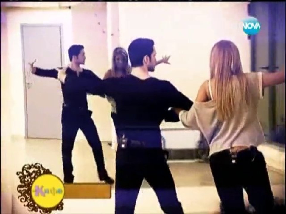 Виж как се готви Андреа за втория танц в Dancing Stars