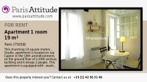 Studio Apartment for rent - Montmartre, Paris - Ref. 7277