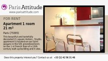 Studio Apartment for rent - Port Royal, Paris - Ref. 3444