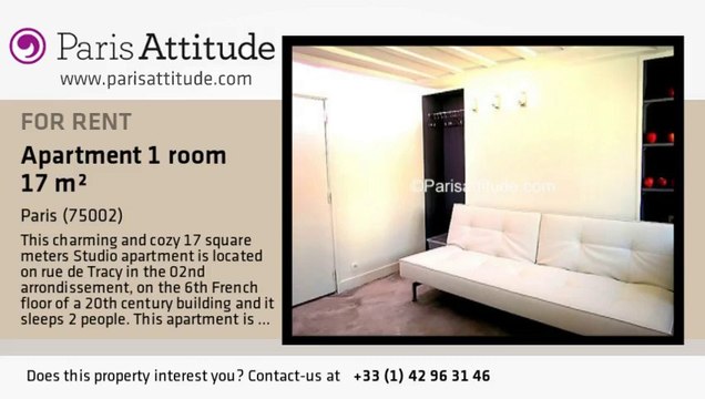 Studio Apartment for rent - Strasbourg St Denis, Paris - Ref. 4744