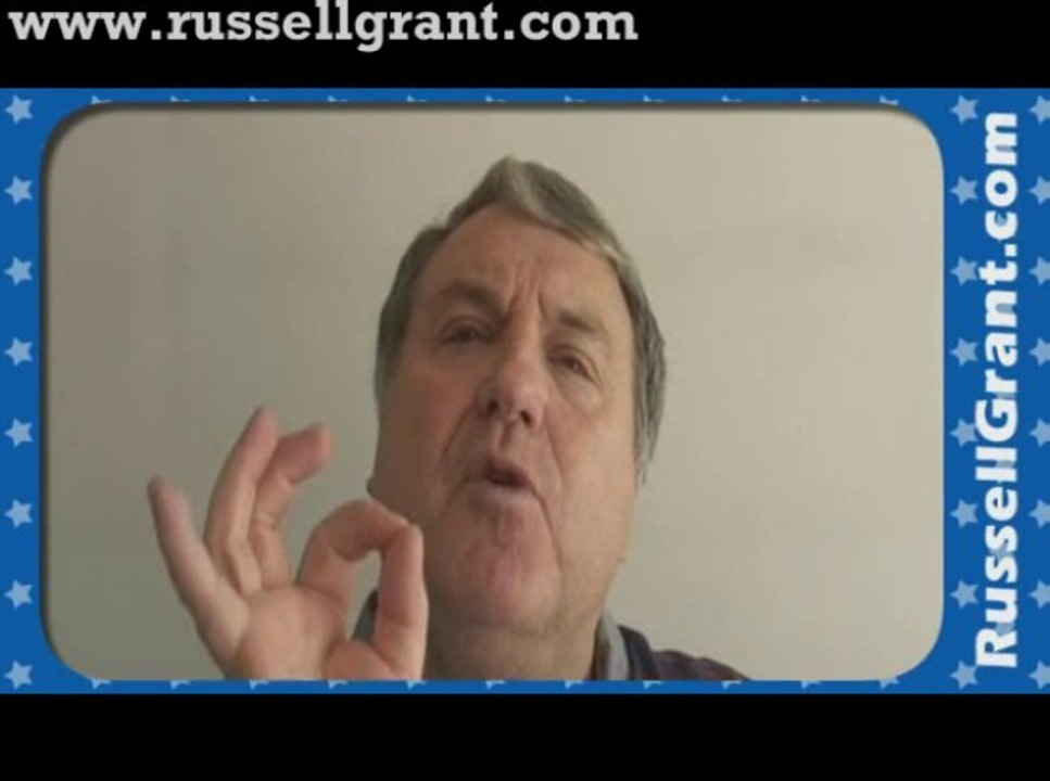 Russell Grant Video Horoscope Virgo November Thursday 14th 2013 www.russellgrant.com
