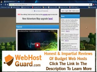 Free Minecraft Server Hosting