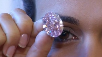 Pink diamond sells for record $83 million