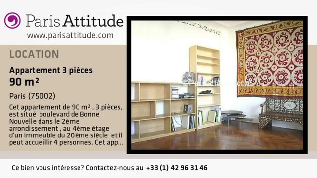 Appartement 2 Chambres à louer - Montorgueil, Paris - Ref. 6744