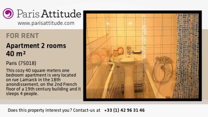 1 Bedroom Apartment for rent - Montmartre, Paris - Ref. 1507