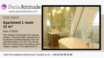 Alcove Studio Apartment for rent - Centre George Pompidou, Paris - Ref. 5406