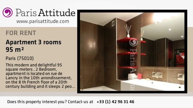 2 Bedroom Loft for rent - République, Paris - Ref. 8331