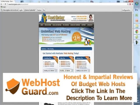 HostGator.com Web Hosting cupón DESCUENTOS 0.01 centavos