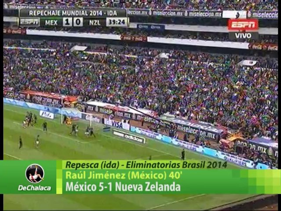 DeChalaca TV: Repechaje Brasil 2014 (ida) - Show de goles - 13/11