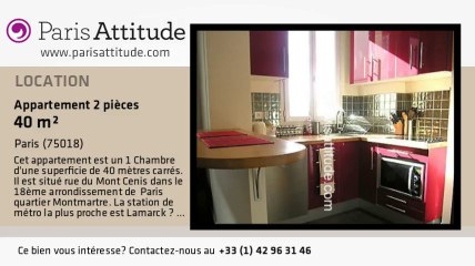 Appartement 1 Chambre à louer - Jules Joffrin - Mairie du 18ème, Paris - Ref. 3644