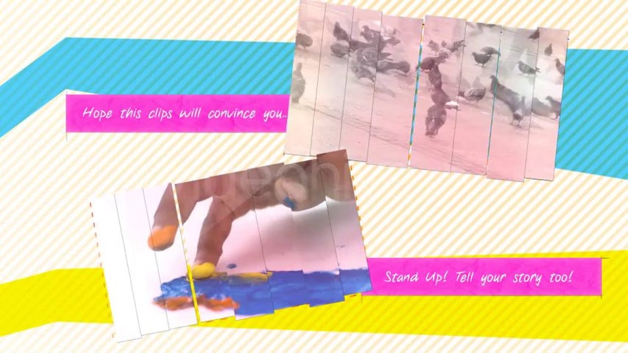 Color Presentation Project - After Effects Template