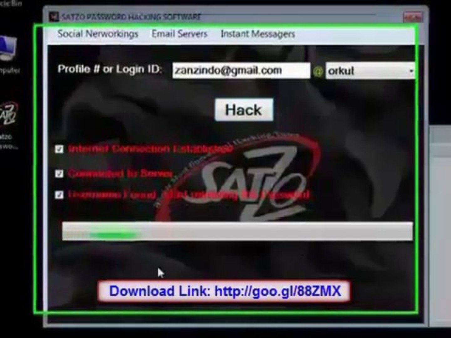 Latest Orkut Accounts Password Hacking Software 2013 (Working 100%) With Proof!! -1