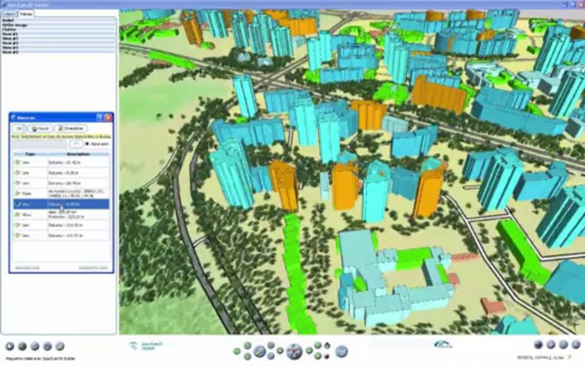 SpacEyes3D Builder V.6 - Measurement tools