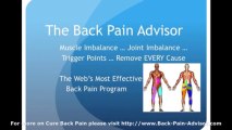 Cure Back Pain - Definitive Assistance & Help- Cure Back Pain