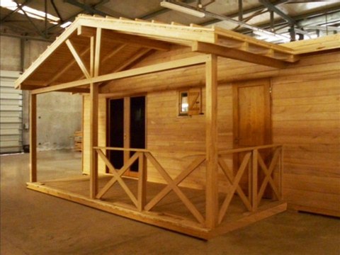 Casa de vacanta din lemn regim parter la cheie