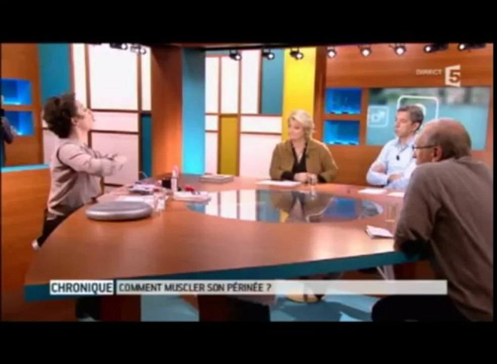 Le Magazine de la Santé - La rééducation du périnée (Michel Cymes, Marina Carrère-d'Encausse)