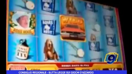 Consiglio Regionale | Slitta legge sui giochi d'azzardo