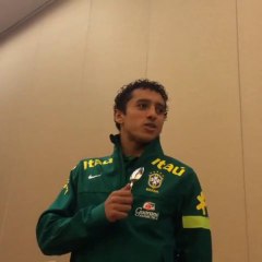 Bizutage Marquinhos équipe du Brésil