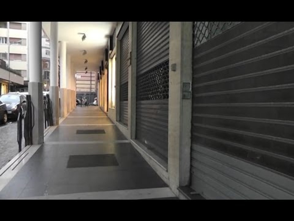 Napoli - Fitti e tasse alle stelle, chiudono negozi al Vomero (13.11.13)