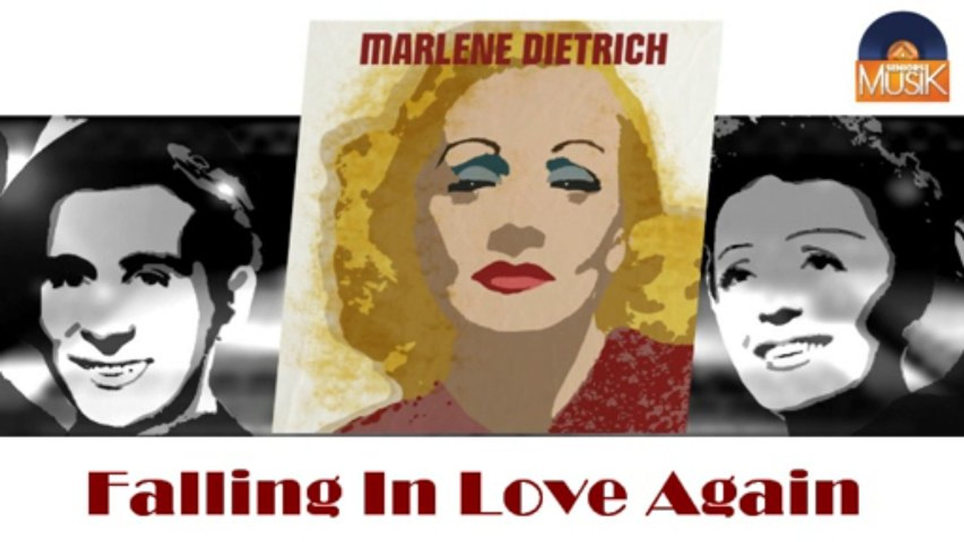 ⁣Marlène Dietrich - Falling In Love Again (HD) Officiel Seniors Musik