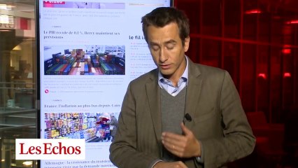 Baisse du PIB : les composants de la croissance sont à l'arrêt