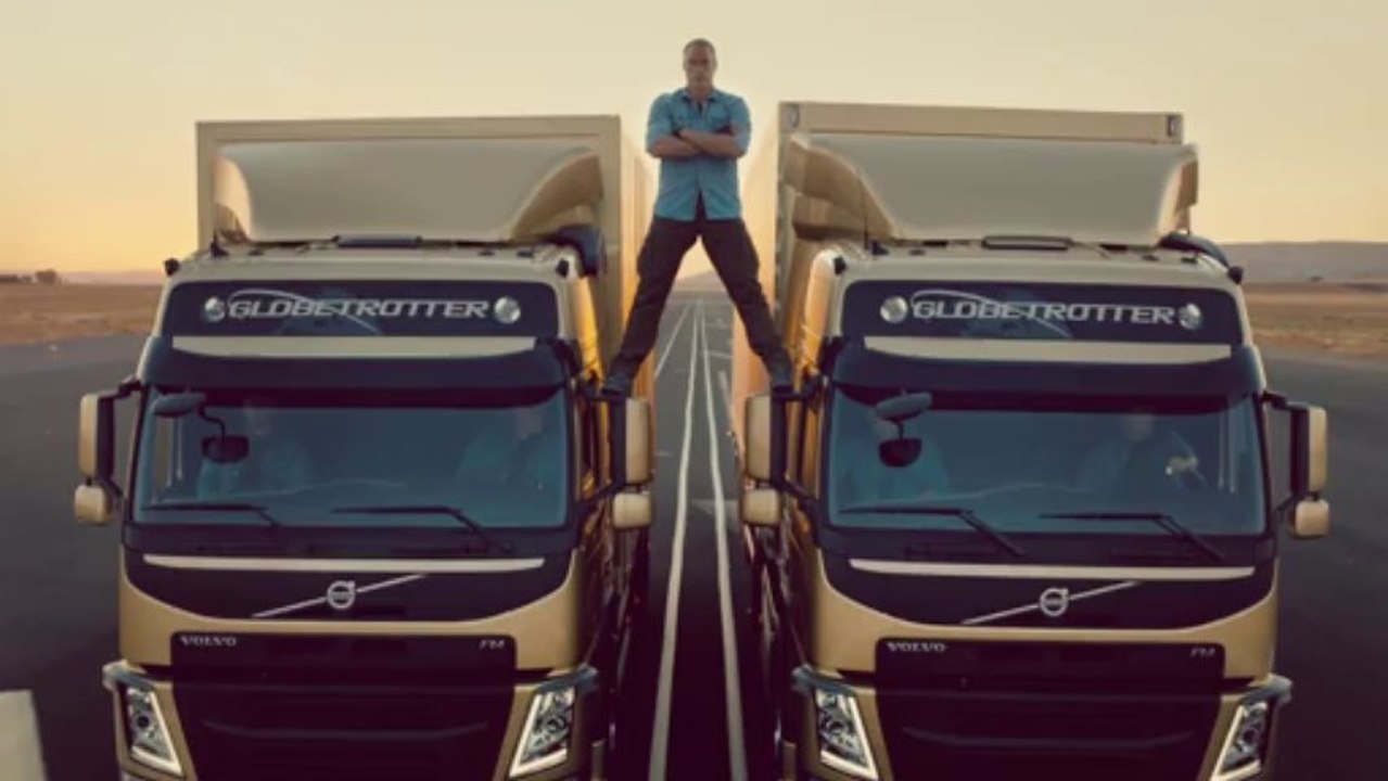 Volvo Trucks - Grand écart de Van Damme