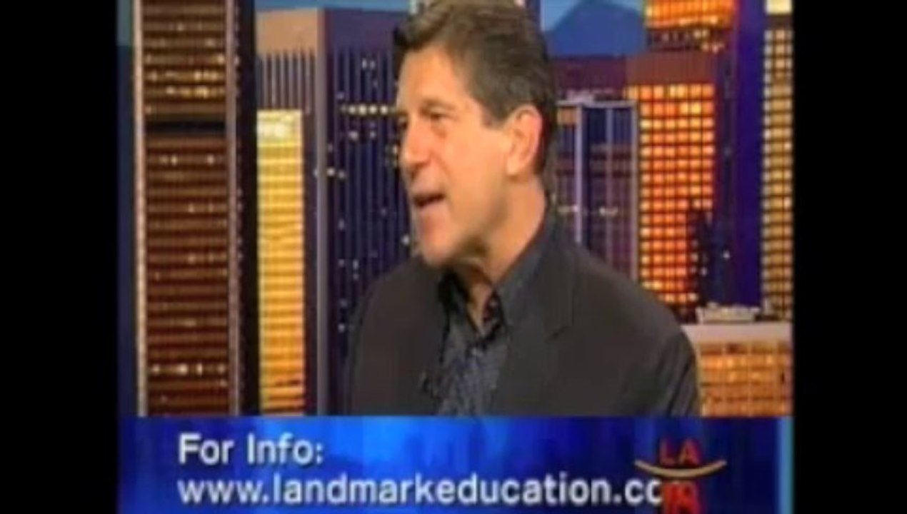 Landmark Forum Leader David Cunningham interviewed on Filipino Television