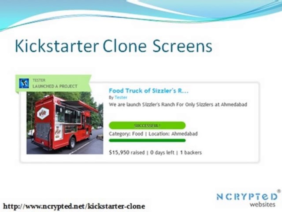 Kickstarter Clone