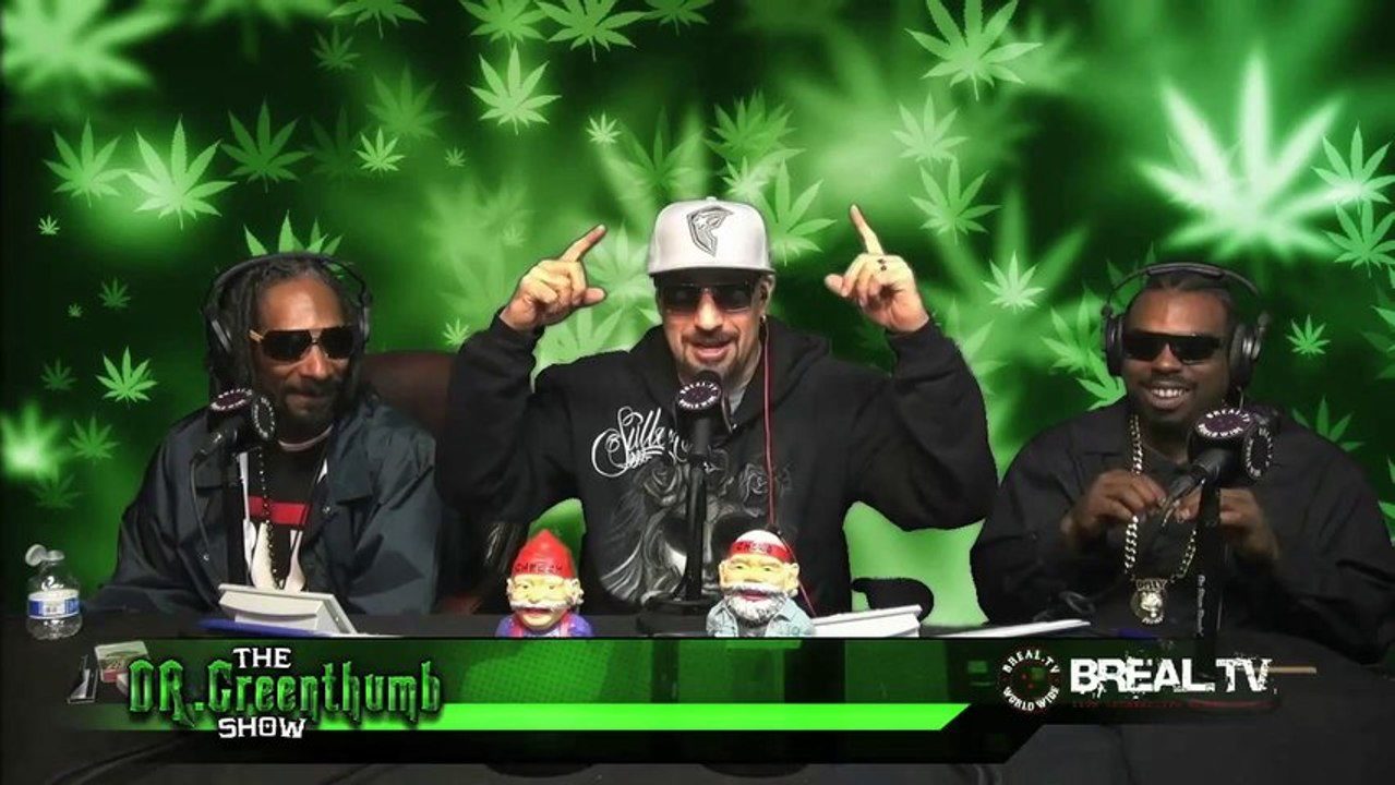 Snoop Dogg, Daz Dillinger & B-Real @ "The Dr Greenthumb Show", B-Real TV, 11-04-2013 Pt.5