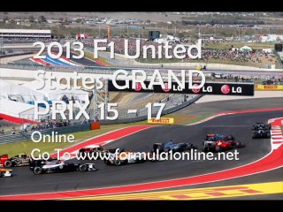 F1 United State GRAND PRIX 2013 Live Streaming