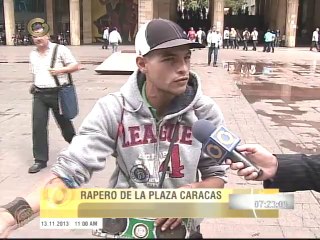 Vea al rapero que canta contra la especulación