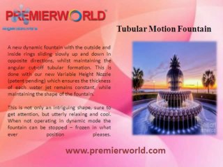 The Advancements Of Water Fountains