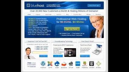 Bluehost Review 70% OFF and Discount Link