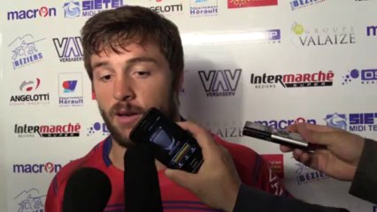 7e journée Pro D2 ASBH - Pau : Réaction Simon Chevtchenko