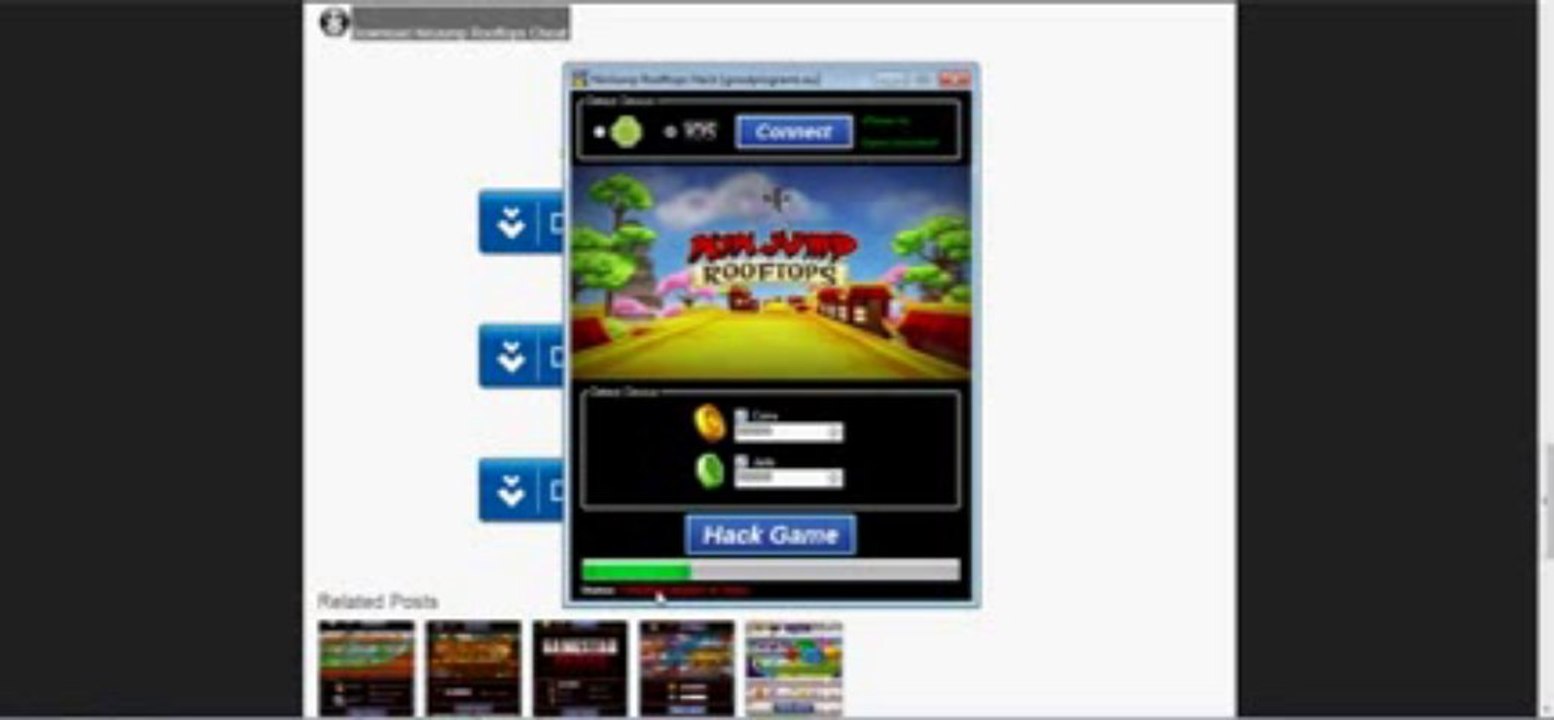 NinJump Rooftops Hack Pirater & Link In Description iOS, Android