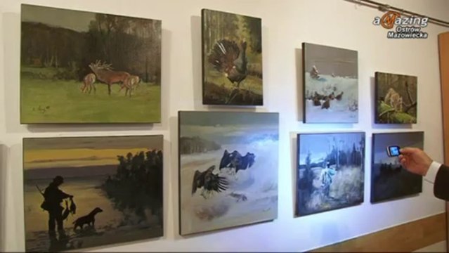 Wystawa malarstwa Z. Twardowskiego i E. Woźnego Ostrów Mazowiecka 2013