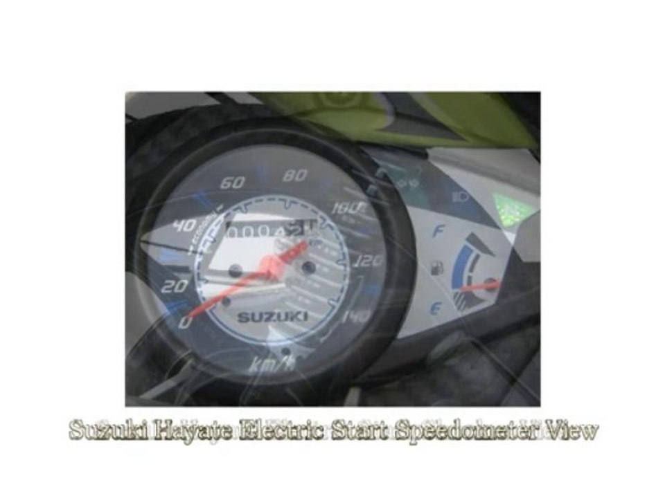 Suzuki Hayate Electric Start